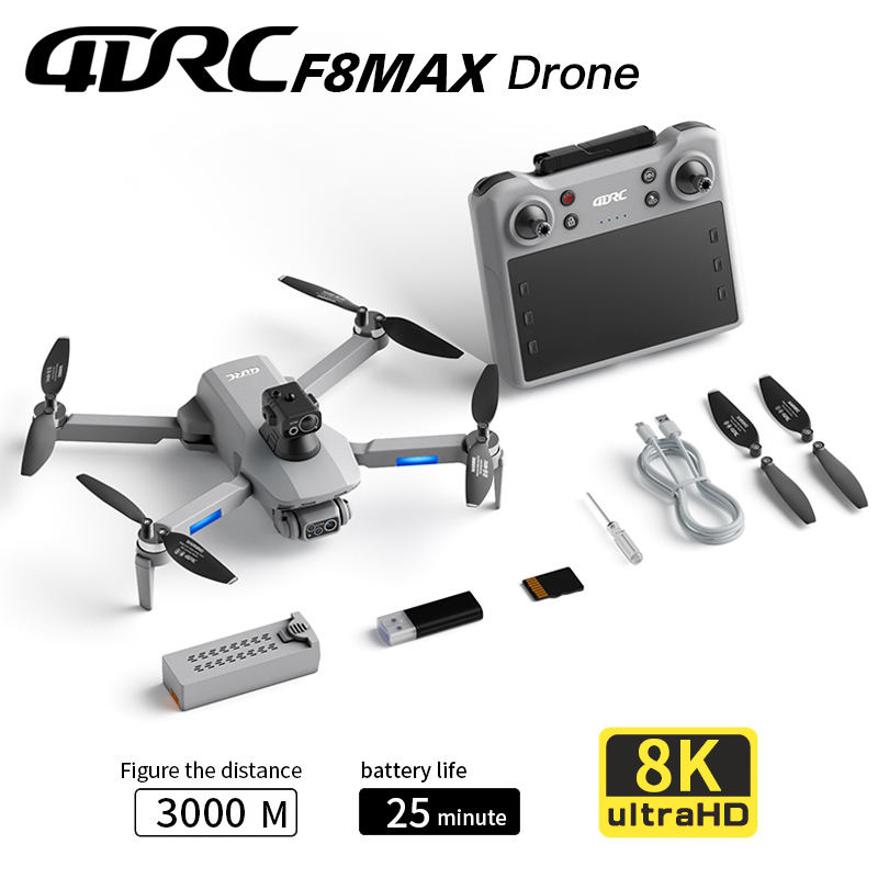 F8 MAX GPS Drone Professional  - Drone Battery Case review and price