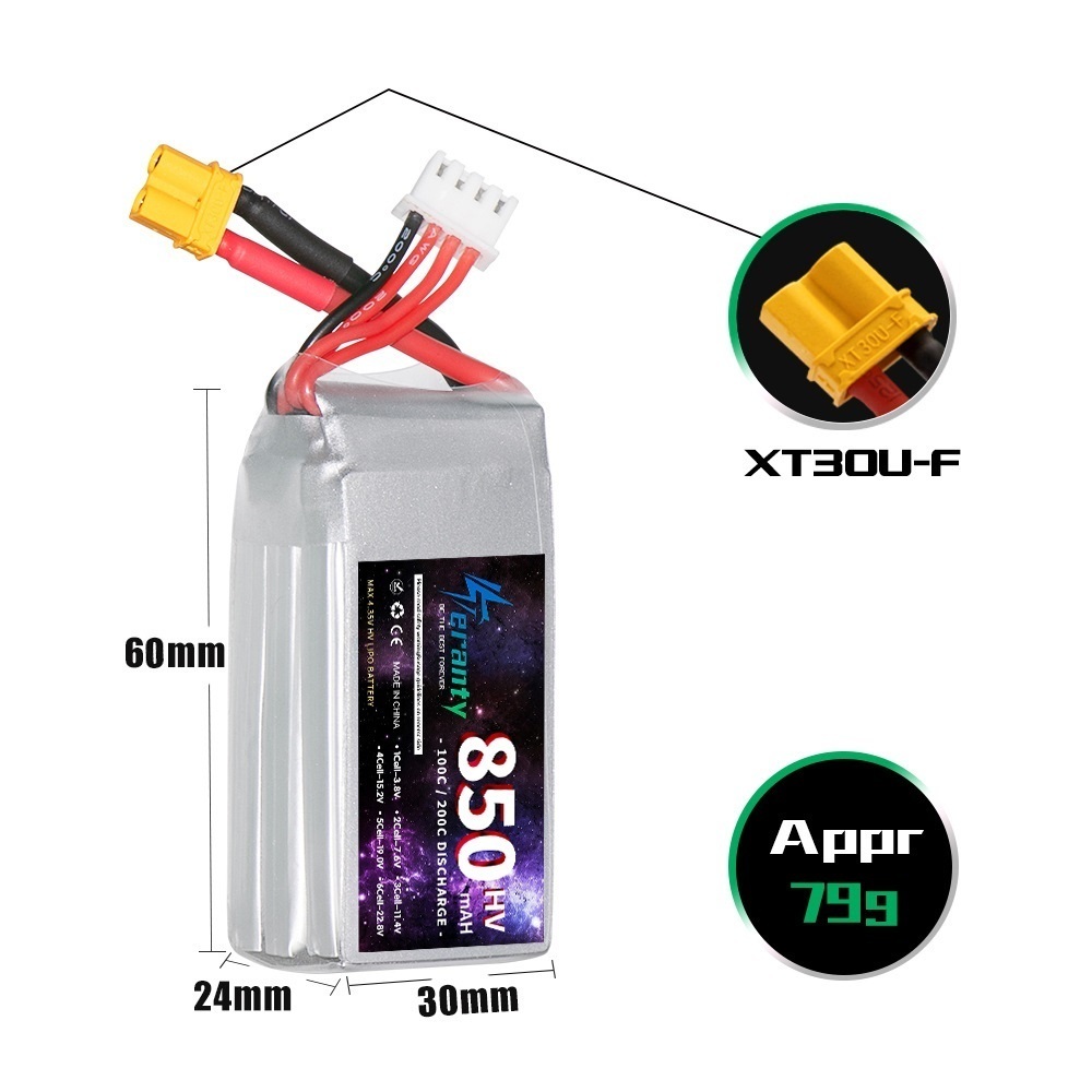 1/2/3PCS TERANTY 3S 11.4V Lipo - Drone Battery 4S review and price